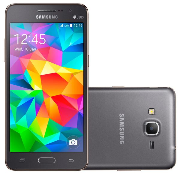 Celular Smartphone Samsung Galaxy Gran Prime Duos Tv G530bt 8gb Cinza - Dual Chip